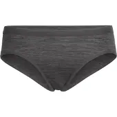 Icebreaker Women's Siren Hipkini Intimo lana merinos Donna (XS, grigio)