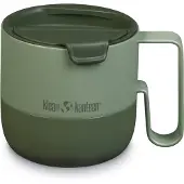 Klean Kanteen Rise Mug Flip Lid Bicchiere isolante (414 ml, verde)