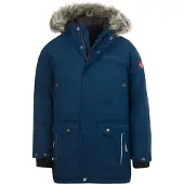 TROLLKIDS Kid's Nordkapp Jacket Parka Bambini (98, blu)