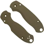 Flytanium Spyderco Para 3 Scales, Lotus OD Green G10, guancette