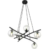 Emibig Lampada a sospensione ESSA 5 TRANSPARENT 1202/5