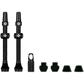 Muc-Off Tubeless Valve Kit V2 Universal For MTB & Road Valvola per bicicletta (44 mm, nero)