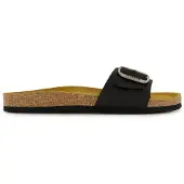 Plakton Women's Bis Sandali Donna (36, nero/marrone)
