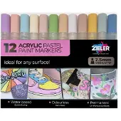 Zieler Pennarello Paint Markers Pastel Medium