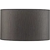 Duolla Paralume Roller Ø 50 cm, nero/argento