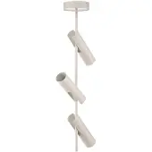 Sigma Faretto da soffitto Leda 3, 3 luci, bianco