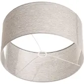 Duolla Paralume Roller, grigio, Ø 50 cm, altezza 24 cm