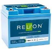 RELiON Batteria Al Litio Rb 52ah 12v