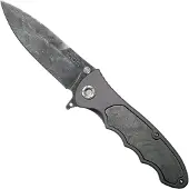 Böker Germany Coltello pieghevole Leopard Damascus III Collection