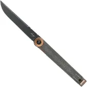 Böker Coltello pieghevole Kaizen Green Canvas Micarta