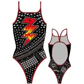 Turbo Costume Da Bagno Con Spalline Sottili Heavy Rock