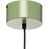 Luminex Lampada a sospensione Class in metallo, verde/bianco