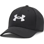 Under Armour Cappello da baseball sportivo nero / bianco