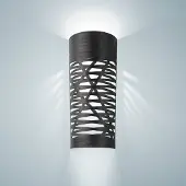 Foscarini Tress grande applique, nero