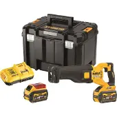 DeWalt Seghetto alternativo DCS389X2-QW 3000 giri al minuto Nero, Giallo