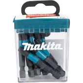 Makita E-12675 Impact Black T30-50 E-Form Flip Top Case 10 pezzi