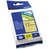 Brother Nastro TZe-C31 - Nero su giallo (12 mm)