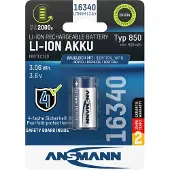 Ansmann Batterie Ricaricabili 16340 Akku 1300-0017 3.6v