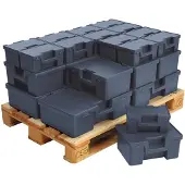 Raaco Cassetta porta attrezzi Solid 1 Blu 136754
