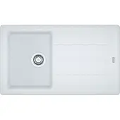 Franke BASIS BFG 611-86 Lavello da incasso / Fraganit / Glacier / Eccentrico / 45 cm
