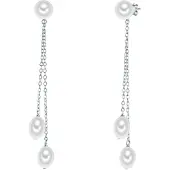 Valero Pearls Orecchini argento / bianco perla