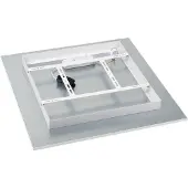 LINDBY Pannello LED Luay, 60 x 60 cm, CCT, telecomando, dimmerabile