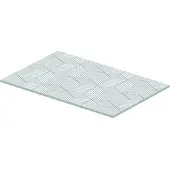 Duravit DuraSquare verre 1164x380 mm, pour console métallique 003117/ 003118, 0099708200, 0099708200