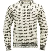 Devold Original Islender Crew Neck Pullover di lana (L, grigio)