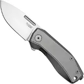 Lionsteel Coltello pieghevole Nano, Grey titanium