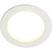 Arcchio Luce LED da incasso Milaine, Ø 10 cm, bianco, dimmerabile