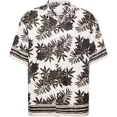 Topman Camicia nero / bianco