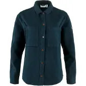 Fjällräven Women's Singi Flannel Overshirt Camicia Donna (M, blu)