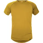 Grüezi Bag Woodwool T-Shirt Mr. Pike Maglia merino Uomo (S, giallo)