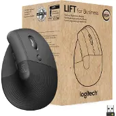 Logitech Mouse Ergonomico Wireless Lift