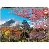 Educa Puzzle 2000 Castello Di Osaka Giappone