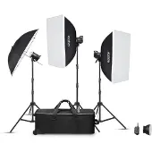 Godox MS200V-D Kit flash da studio trio