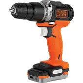 Black & Decker Cacciavite Elettrico Bdchd12s1-xj 12v