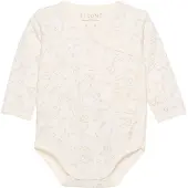 Fixoni Tutina / body per bambino sabbia / marrone / cachi / bianco