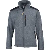 Fjällräven Buck Fleece Giacca in pile Uomo (XXL, grigio/olivia)