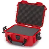 Nanuk 904 valigetta con schiuma sagomata, rosso