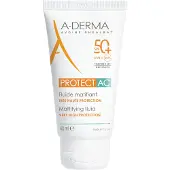 A-Derma Crema Solare Fluide Matifiant Spf50+ 40ml