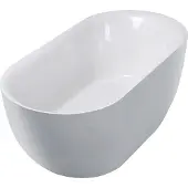 Lykke Arctic Deluxe vasca da bagno 1500x750x580mm, bianco