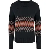 Sherpa Women's Devaki Eco Crew Pullover di lana Donna (XL, nero)