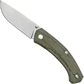 GiantMouse Coltello ACE Iona V2 Green Canvas Micarta