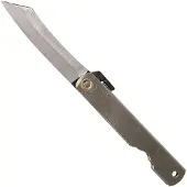 Higonokami Coltello pieghevole No 3 Silver Folder