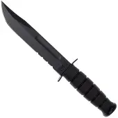 Ka-Bar Coltello 1214, kydex, dentatura lama