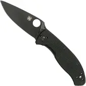 Spyderco Coltello pieghevole Tenacious, nero
