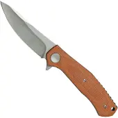 Kershaw Coltello pieghevole Concierge D2 MIcarta, marrone
