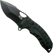 SOG Coltello pieghevole Kiku XR, nero