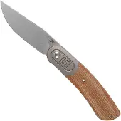 Kansept Knives Coltello pieghevole Reverie Micarta, marrone